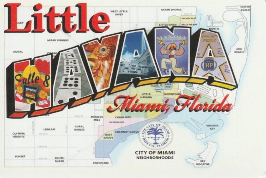 New! Havana Nights Villa ! Walk To Calle Ocho! Маями Екстериор снимка